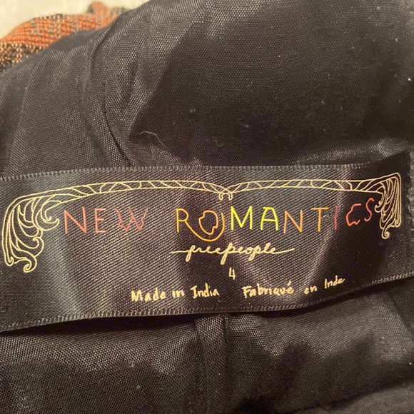 ❌ Free People New Romantics Santa Anna Fit N Flare Boho studded Dress Size 4 - Picture 10 of 10